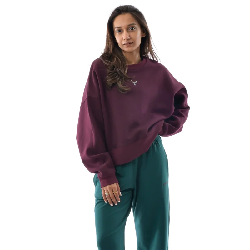 EmberLuxe Oversized Fleece Sweatshirt